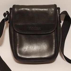 Vintage KODAK Camera Film Shoulder Bag Strap Black Velcro